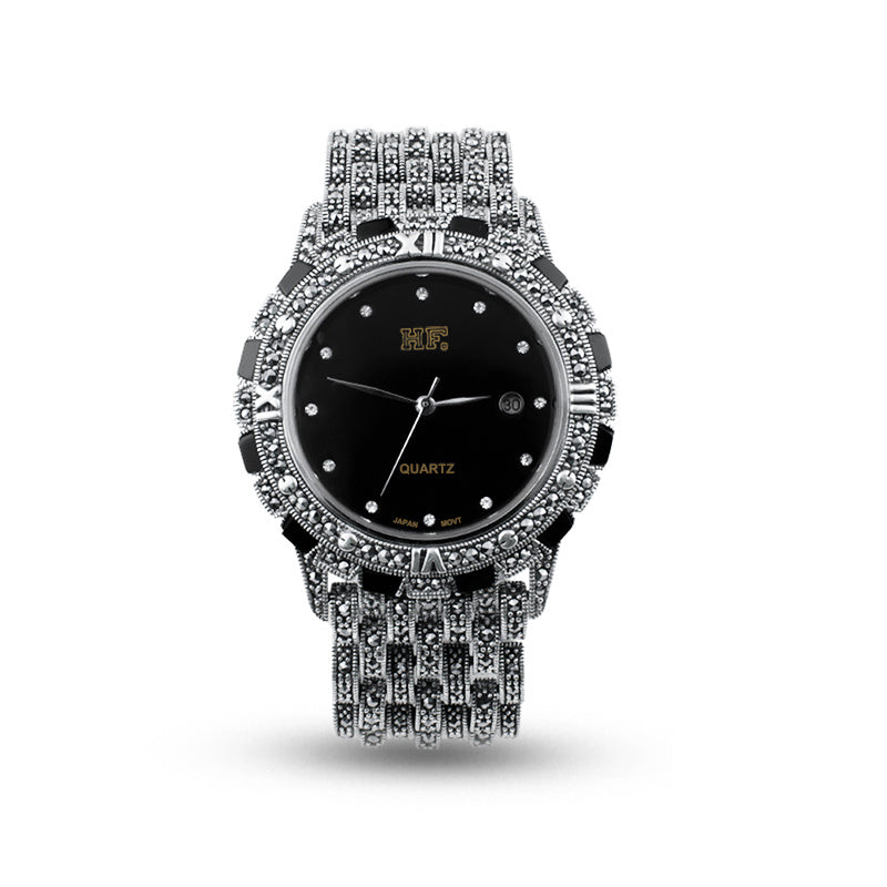 Noir Regalia Imperial Royale – Obsidian Black & Celestial White Dial