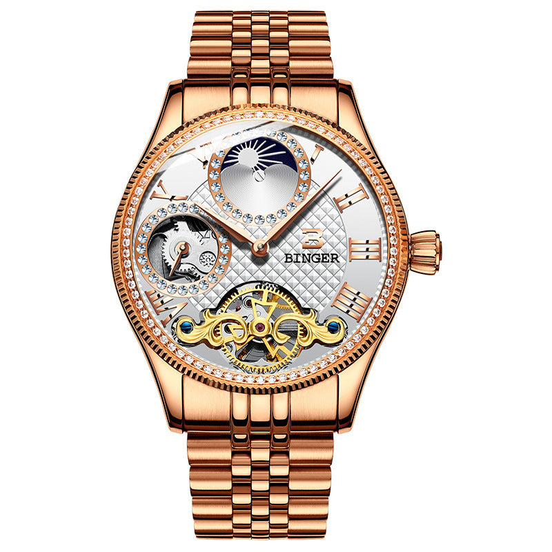 Noir Regalia Imperial Skeleton – Automatic Mechanical Luxury Watch