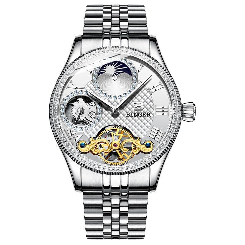 Noir Regalia Imperial Skeleton – Automatic Mechanical Luxury Watch