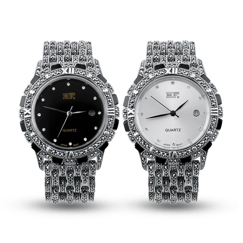 Noir Regalia Imperial Royale – Obsidian Black & Celestial White Dial