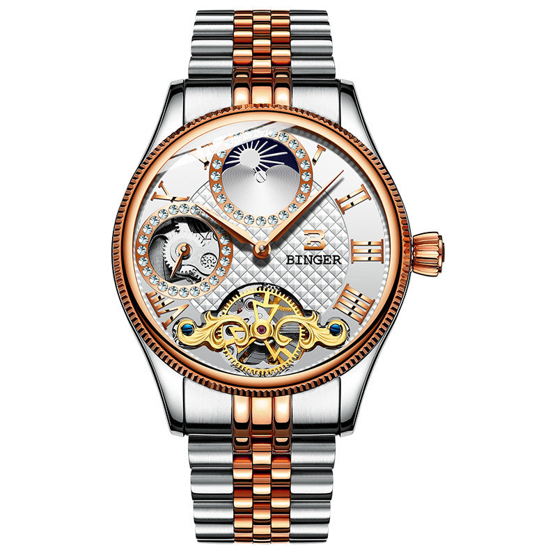 Noir Regalia Imperial Skeleton – Automatic Mechanical Luxury Watch