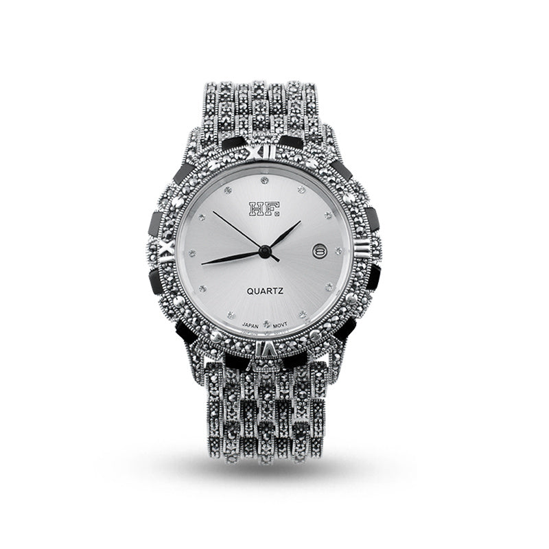 Noir Regalia Imperial Royale – Obsidian Black & Celestial White Dial
