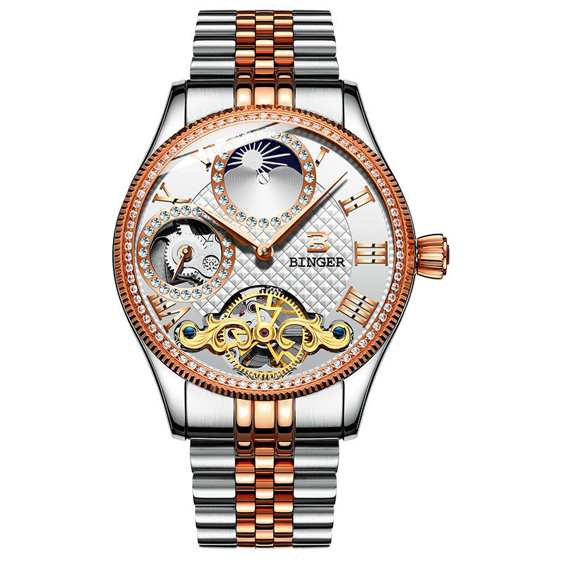 Noir Regalia Imperial Skeleton – Automatic Mechanical Luxury Watch