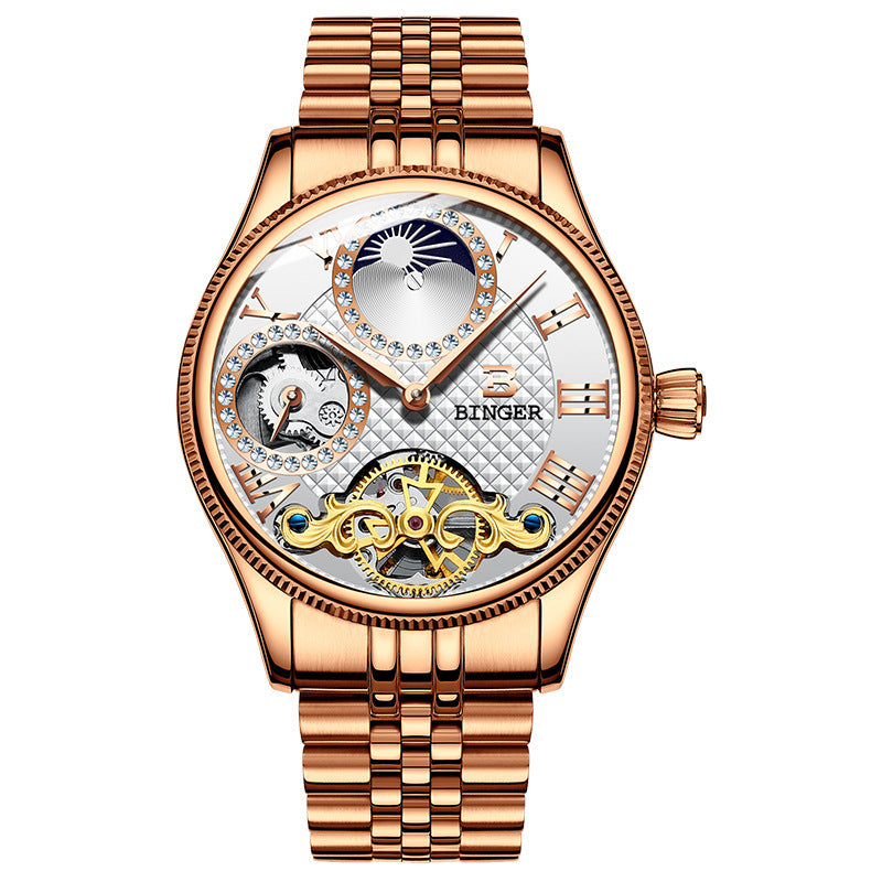 Noir Regalia Imperial Skeleton – Automatic Mechanical Luxury Watch