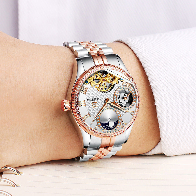 Noir Regalia Imperial Skeleton – Automatic Mechanical Luxury Watch